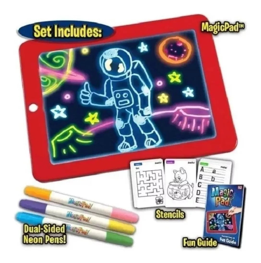 ¡Combo Regreso a Clases 2025! Set de Arte y Tablero LED Mágico